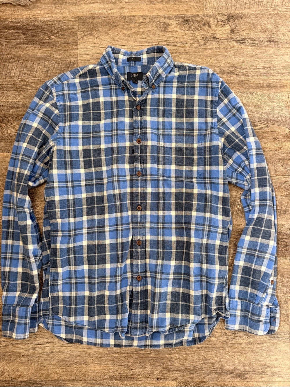 Men’s J.Crew Flannel Button Down